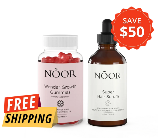 Wonder Growth Gummies and Super Serum Bundle