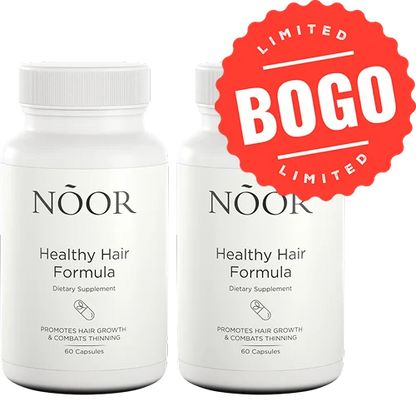 Noor Healthy Hair Vitamins - Suministro de 3 Meses
